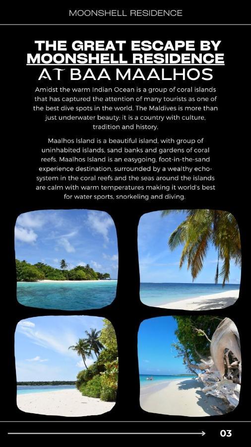 Moonshell Residence Maalhos  ภายนอก รูปภาพ